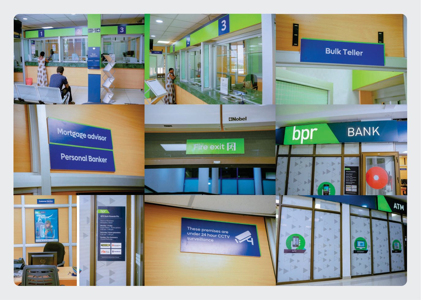 BPR interior branding